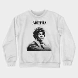 Aretha Franklin - Retro Soul Fan Design Crewneck Sweatshirt